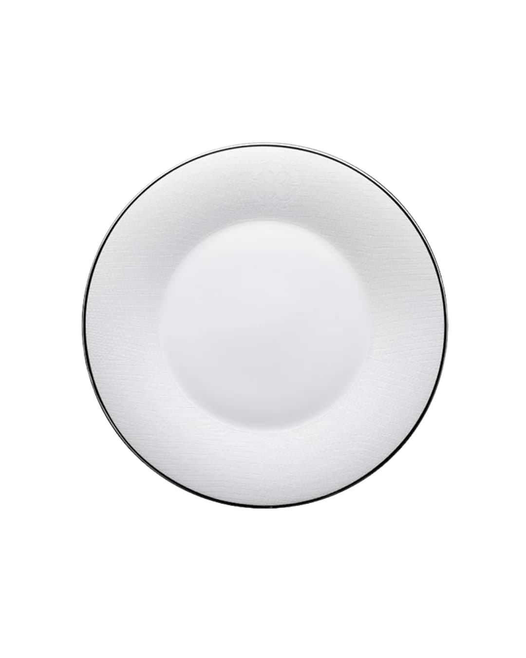 Roberto Cavalli Lizzard Platinum Charger - Round Serving Plate